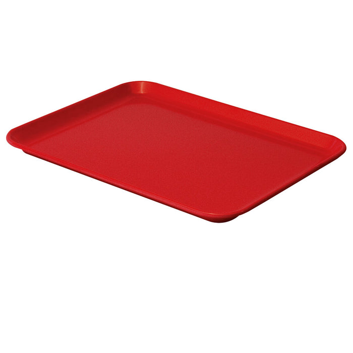 Melamin-Platte 42 x 28 cm - rot