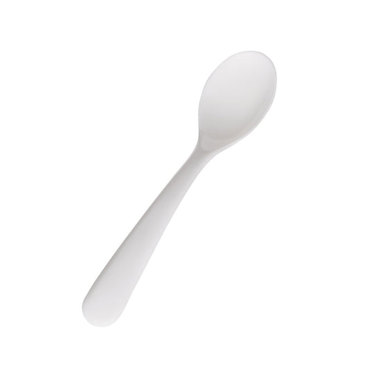 Eierlöffel - 12,2 cm - Melamin -Weiß