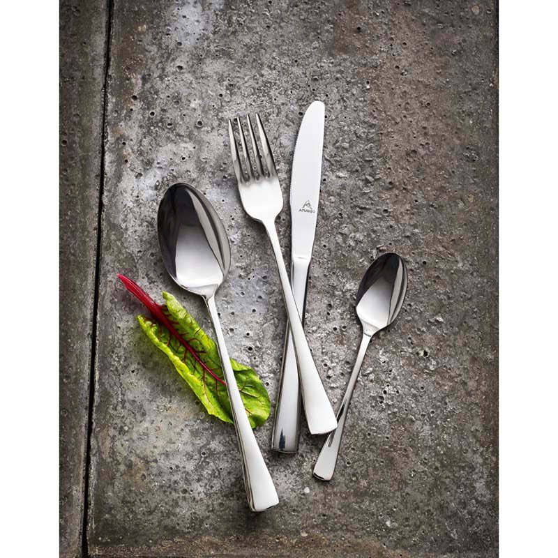 BISTRO Besteckset - 145-teilig (mit Holz-Besteckkasten)