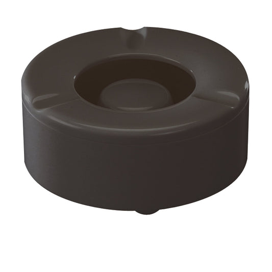Windaschenbecher Ø 10 x 4,3 cm - Schwarz (Melamin)