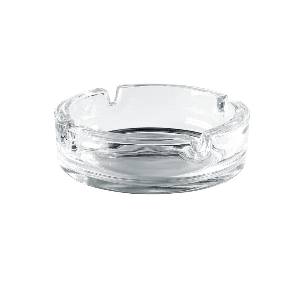 Glas-Aschenbecher Ø 10,7 x 3,5 cm - Klar (stapelbar)