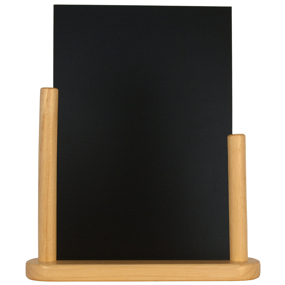 ELEGANT Aufsteller natur - Tafelgröße 21 x 30 cm