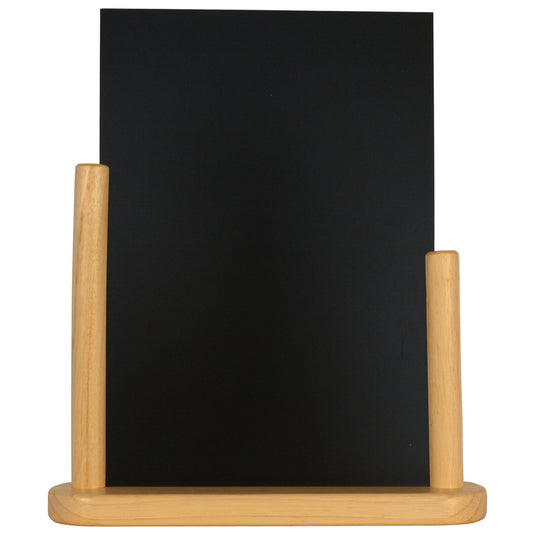 ELEGANT Aufsteller natur - Tafelgröße 21 x 30 cm