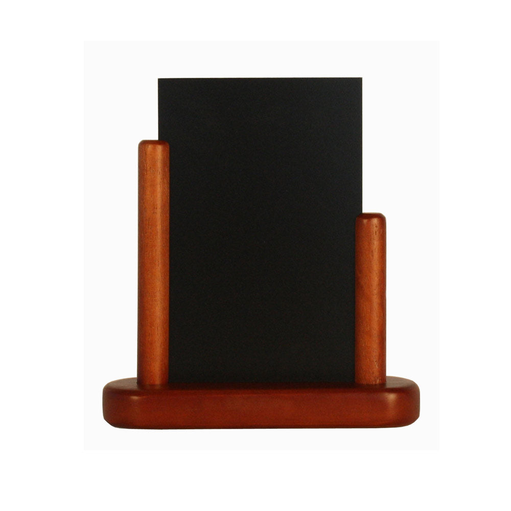 ELEGANT Aufsteller mahagoni - Tafelgröße 10 x 15 cm