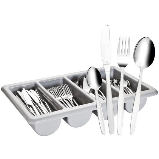 FORTUNA Besteckset - 241-teilig (mit Kunststoff-Besteckkkasten)