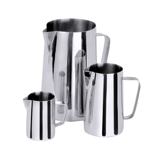 Milchkanne CNS 18/10 - Inhalt 0,6 l - Höhe 13,5 cm