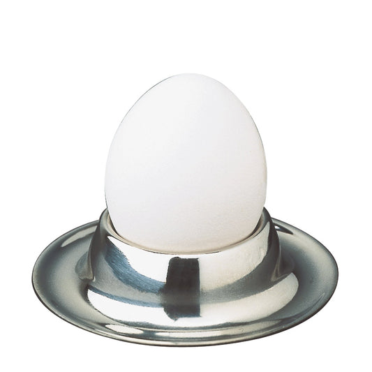 Edelstahl-Eierbecher mit Ablage - Ø 8,6 x 2,5 cm