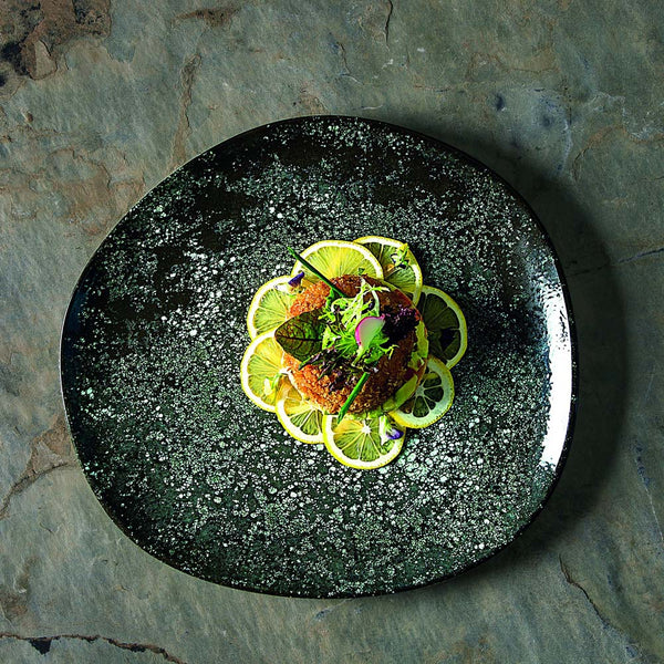 COSMOS BLACK Coupteller, Dessert - Ø 21 cm