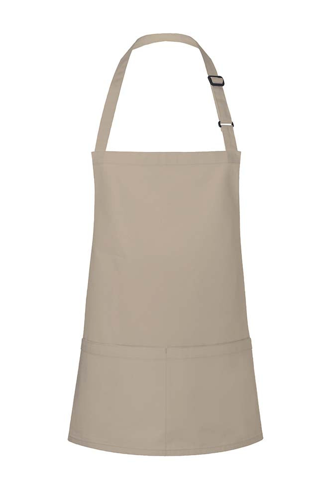 Latzschürze (75 x 60 cm) - Schwarz