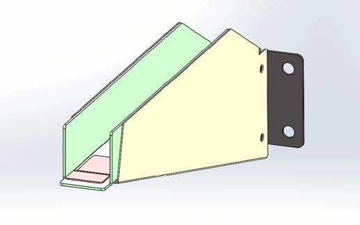 Profiline Wandbord 1400x400 mit Konsolen - Edelstahl