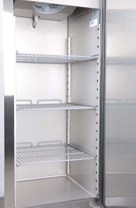 ECOLINE 700 Gastro Edelstahl-Tiefkühlschrank 1-türig GN 1/1 -429 l