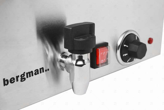 ECOLINE Bain-Marie GN 1/1 - 150 mm, mit Ablasshahn