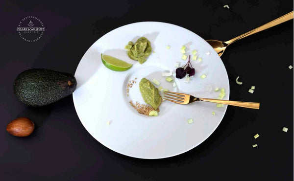 MONTEREY Pizza-/Steakmesser, massiv, 22,1 cm - gold glänzend (PVD)