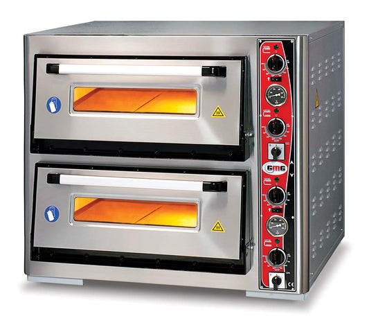 GMG Pizzaofen Classic 6 + 6 x Ø 34 cm - mit Thermometer