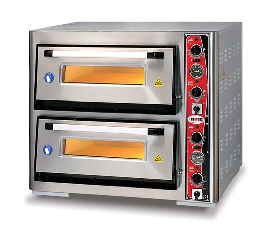 GMG Pizzaofen Classic 4 + 4 x Ø 34 cm - mit Thermometer