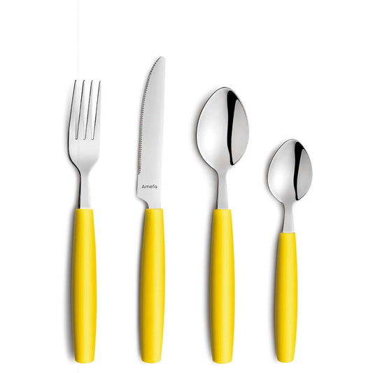 PIXEL Dessertlöffel - 17 cm - Lemon