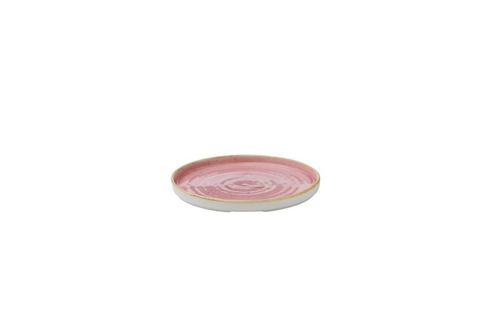 STONECAST Teller mit Rand - Ø 21 x 2 cm - Petal Pink