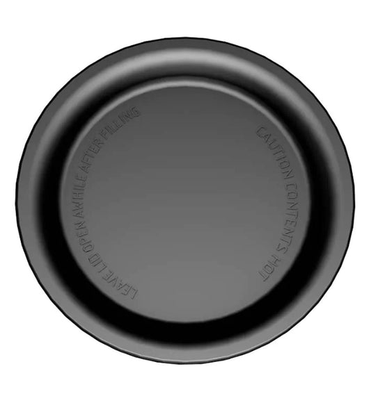 Deckel für Modell 1207, 1208 & 1210 - Ø 9 cm - schwarz