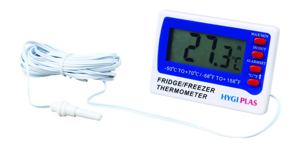 Kühlschrank-Thermometer Doppelsensor