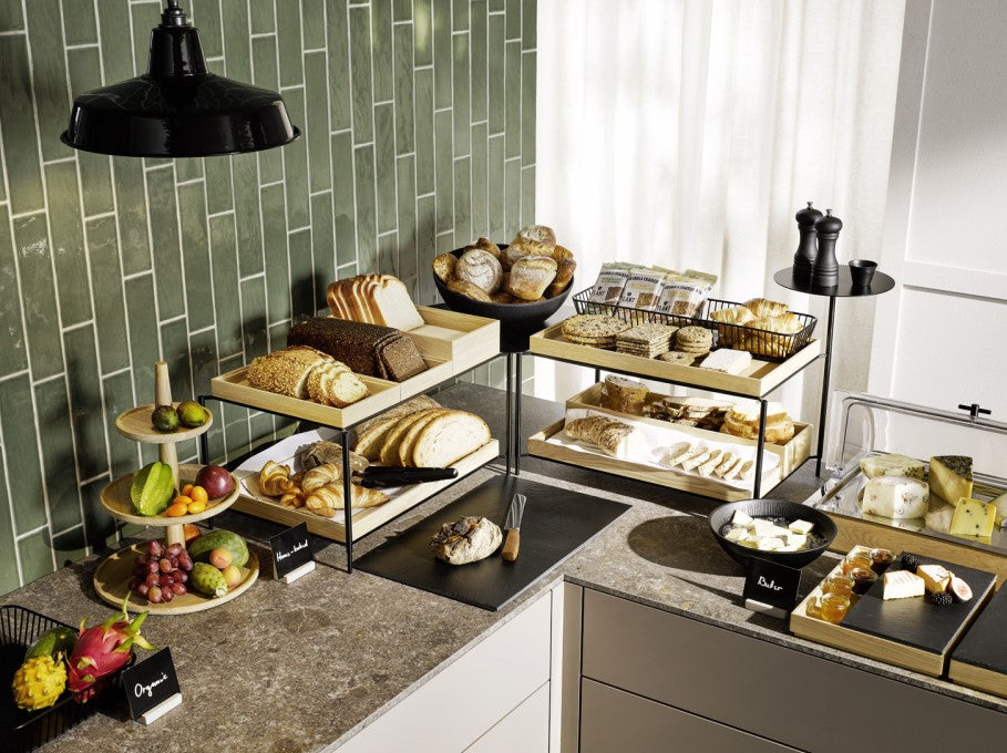 VALO Buffetständer GN - Metall - 57 x 37 x 28,5cm -stapelbar