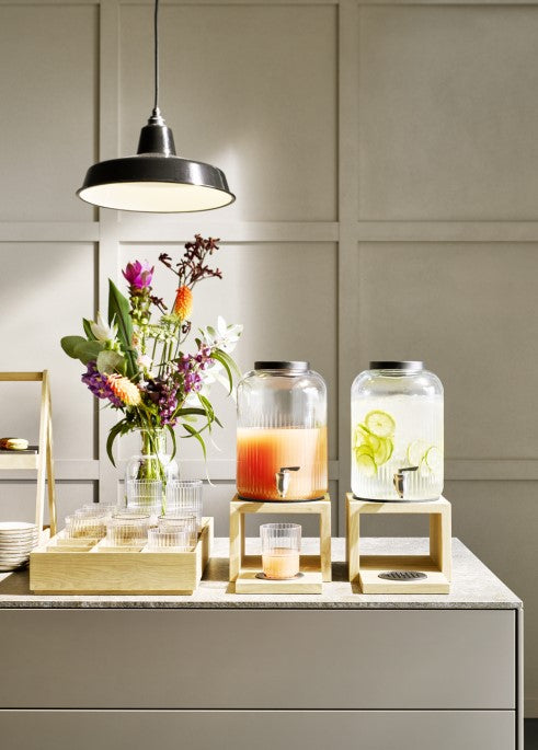 VALO Getränkespender - 2 x 7 Liter - 43,5 x 21 x 46,5 cm