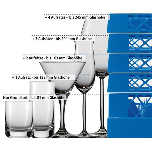 CLEAN STAR 16er Gläserkorb - Ø 110 mm