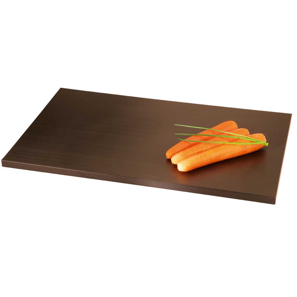 Schneidbrett 60 x 40 x 2 cm - Braun