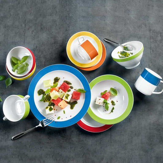 COLOURS Gedeck-Set - 72-teilig - Blau