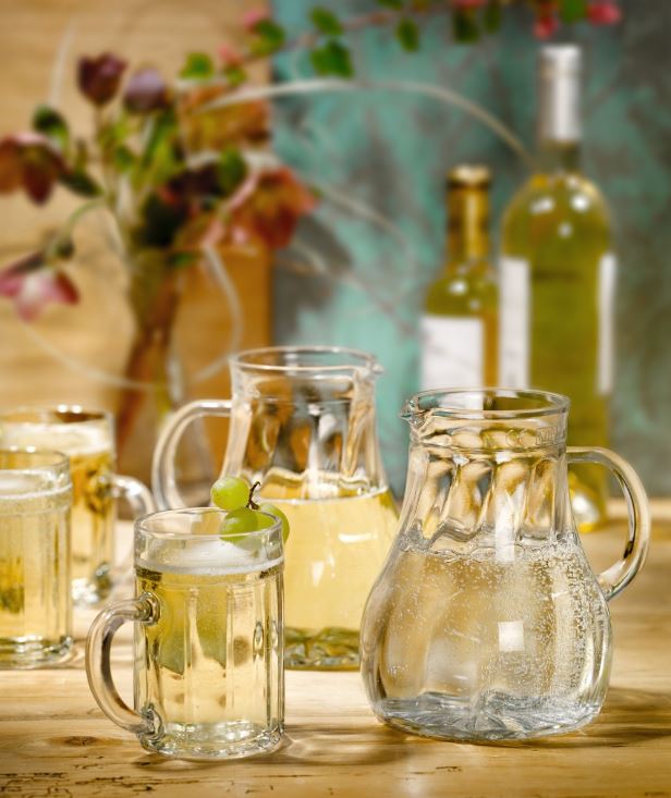 SALZBURG Glaskrug - Füllring 0,25 Liter