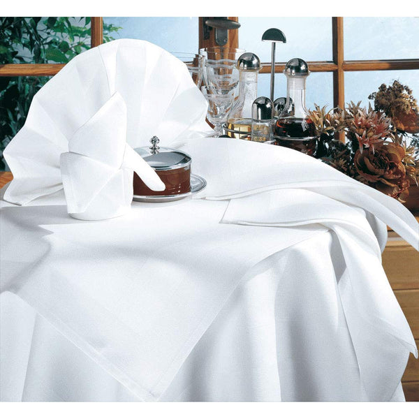 RIALTO Tischdecke 130 x 220 cm - Weiß