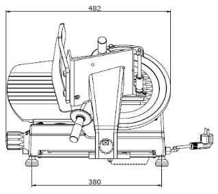 ECOLINE Aufschnittmaschine ASM 250