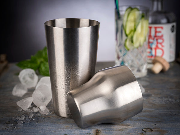 PARISIAN SHAKER Ø 9,5 x 24 cm - 0,7 l - Edelstahl, mattiert