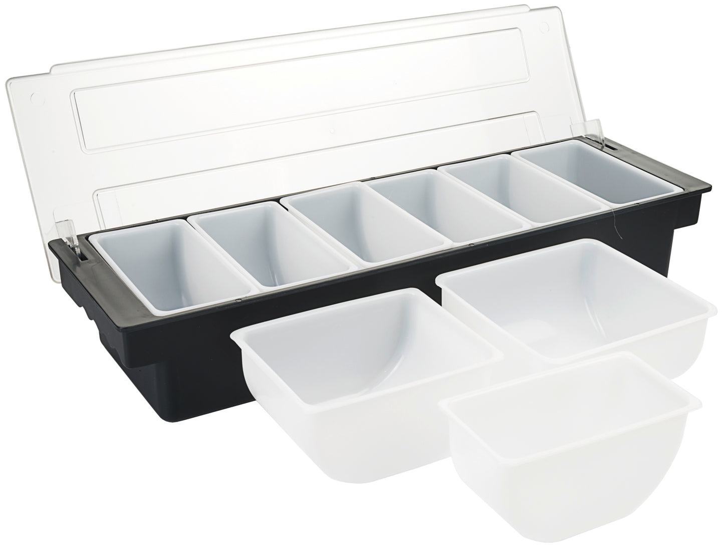 Zutaten-Einsatz für Barbehälter - 11 x 14 x 7 cm - PP - 0,75 l