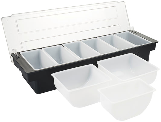 Zutaten-Einsatz für Barbehälter - 11 x 14 x 7 cm - PP - 0,75 l