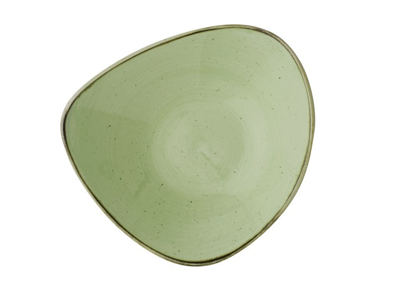 STONECAST Schüssel, dreieckig - 18,5 cm (37 cl) - Sage green