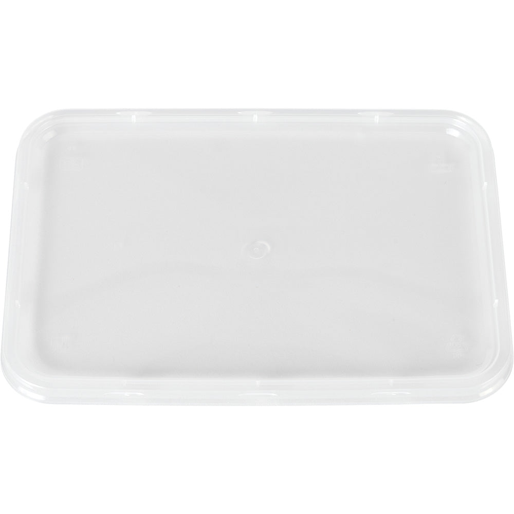 Deckel Menüschale - PP - 17,5 x 11,9 cm - Transparent (500 Stück)