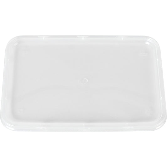 Deckel Menüschale - PP - 17,5 x 11,9 cm - Transparent (500 Stück)
