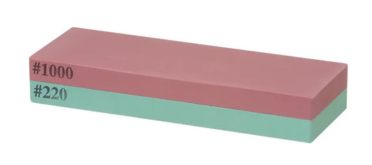 Japanischer Schleifstein - 220/1000 - 18,5 x 6,5 x 3 cm