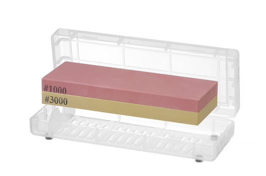 Japanischer Schleifstein - 1000/300 - 18,5 x 6,5 x 3 cm