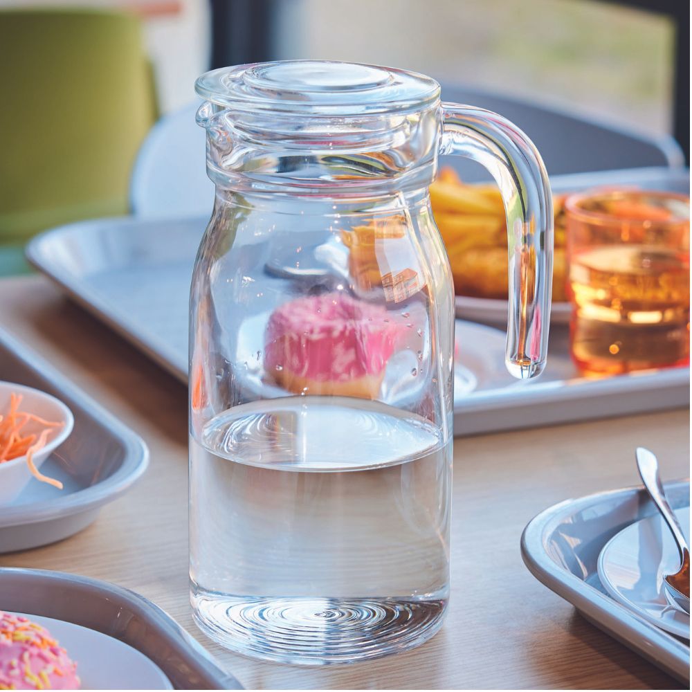 SPRING Krug mit Glasdeckel - 100 cl